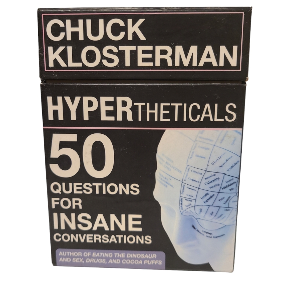 Chuck Klosterman's HYPERtheticals Party Conversation Starter Game